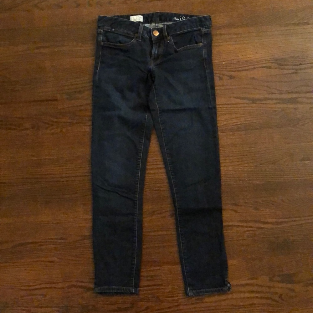 Gap skinny cropped jeans