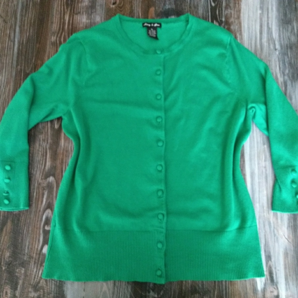 Audrey and Grace sweater.