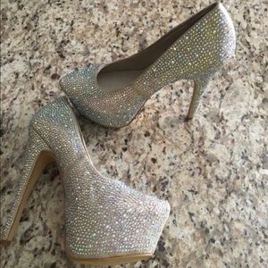 Steve Madden Rhinestone Heels