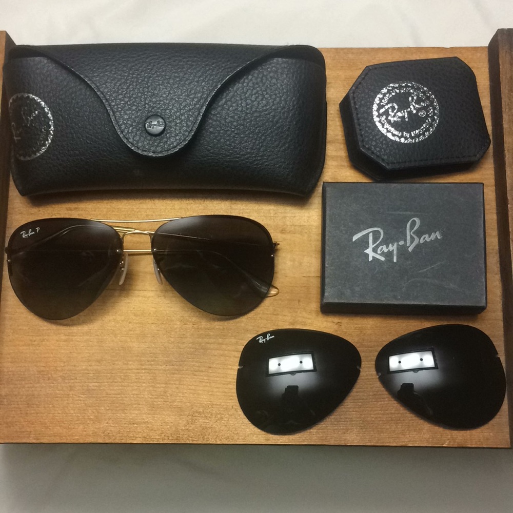 Ray-Ban tech seriesAviators with customized lenses