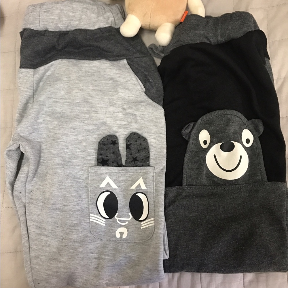 Set of two Korean sweatpants