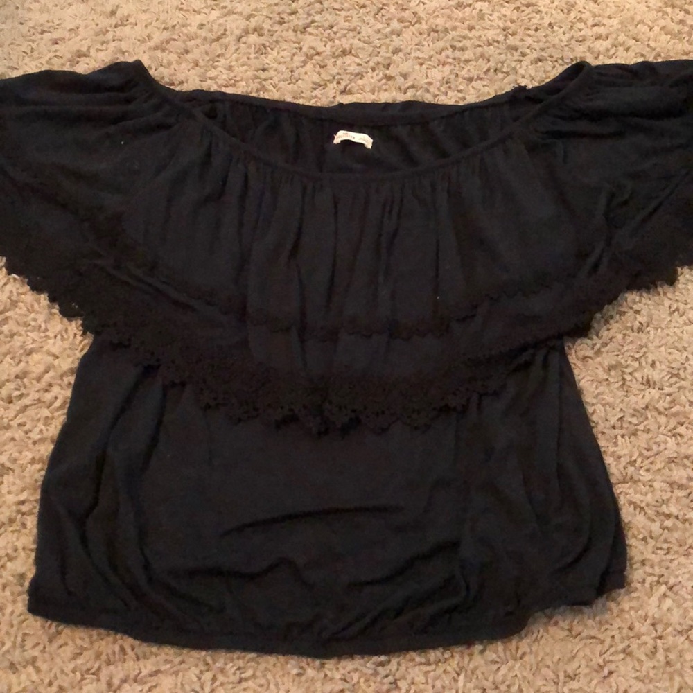 Hollister off the shoulder top