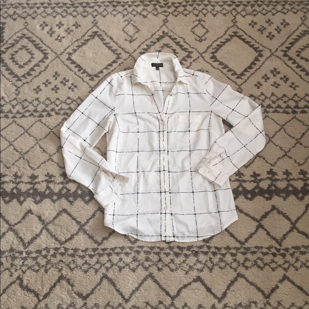 The limited button down blouse