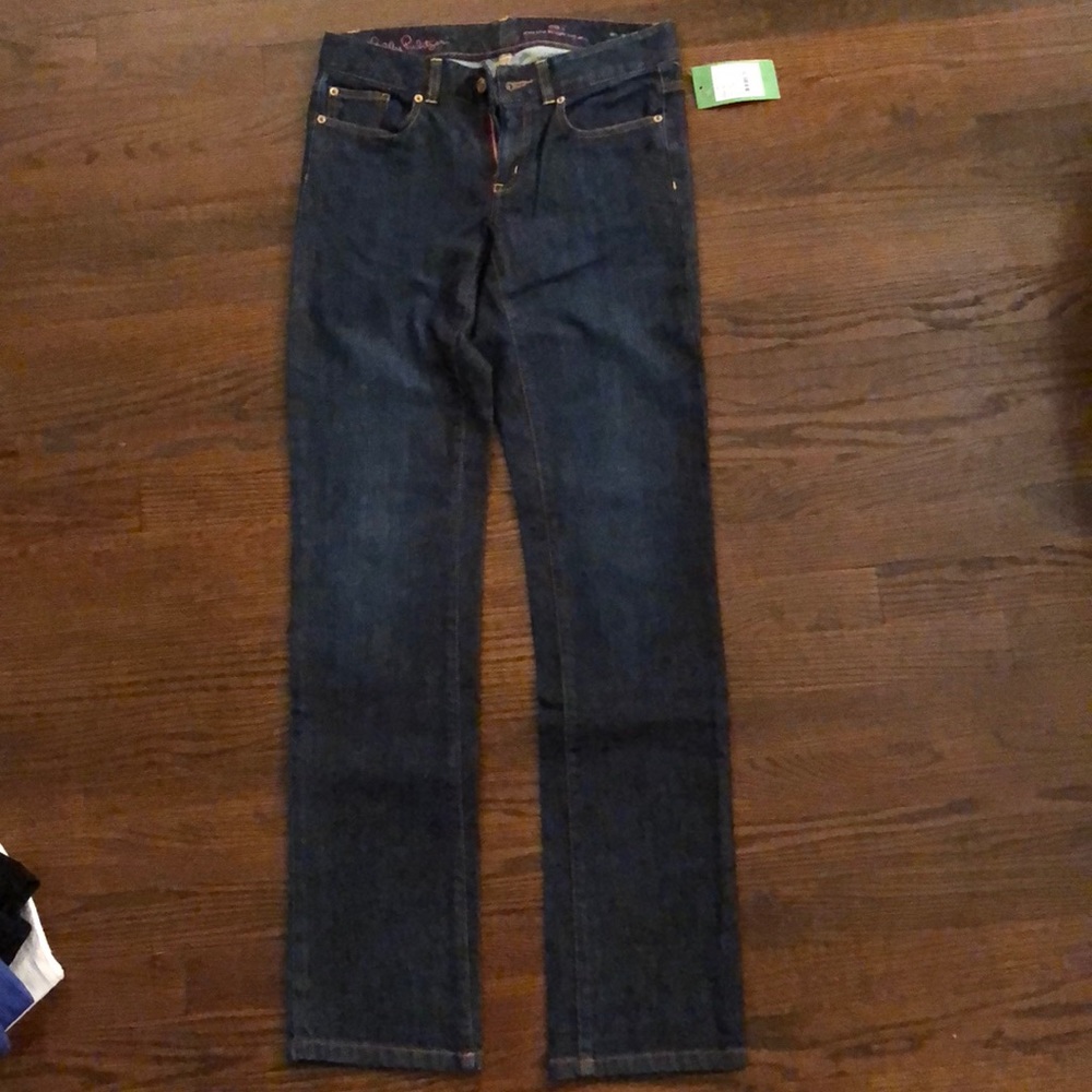 Lilly Pulitzer straight leg jeans