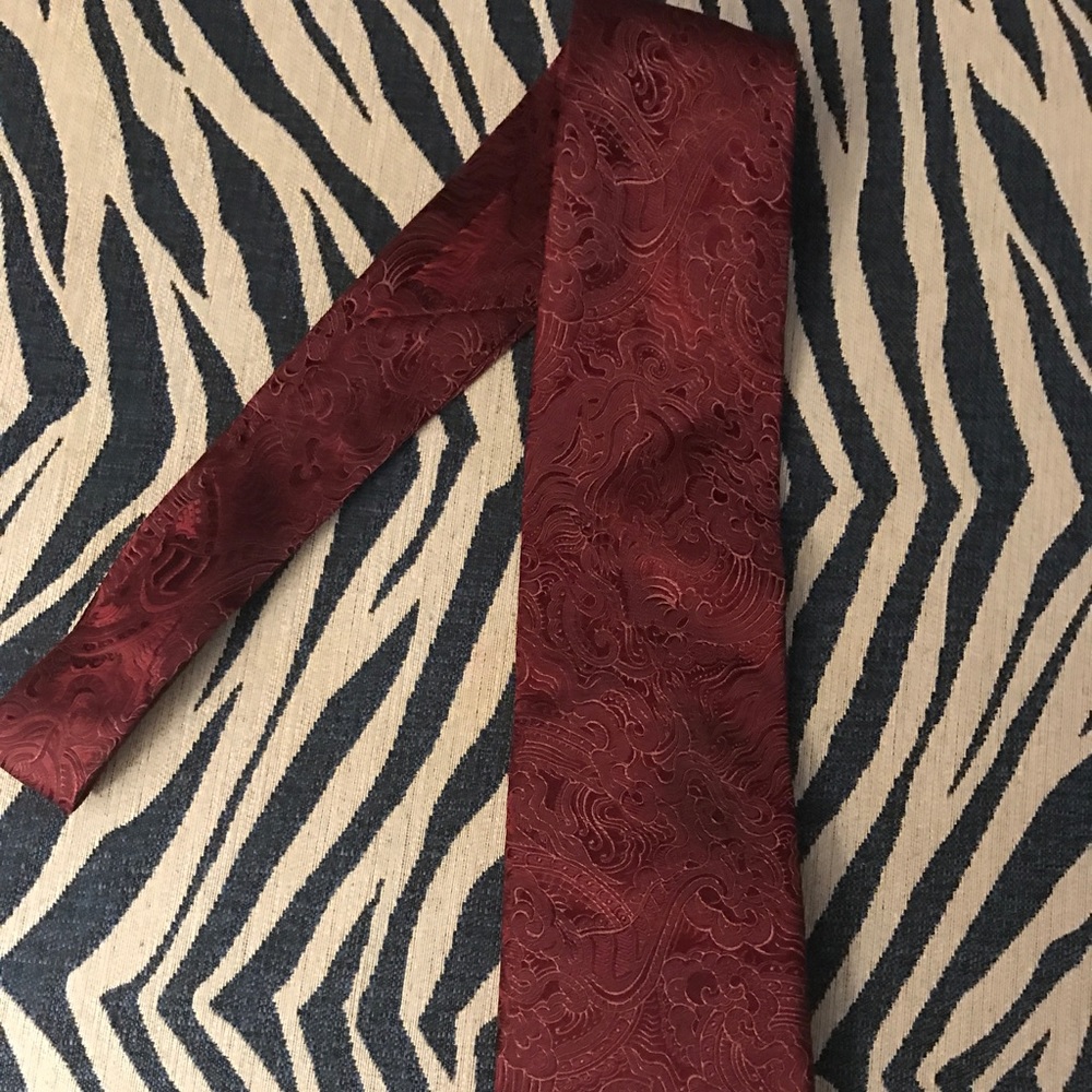 DKNY Dark Red Tie.