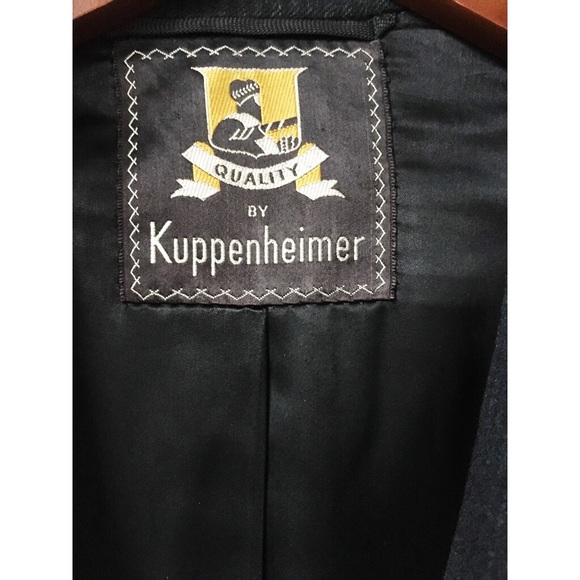 LONG BLACK COAT - Picture 4 of 5