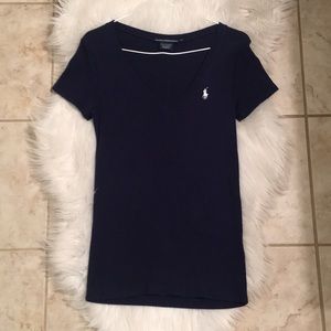 Polo v-neck