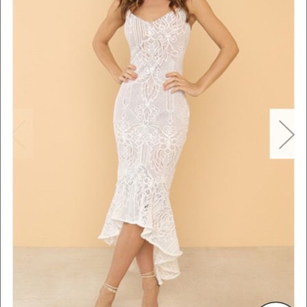 White Lace Dress