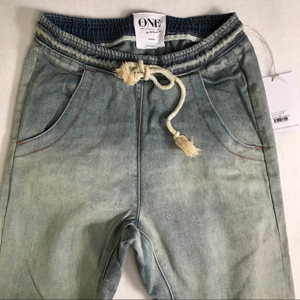 One Teaspoon Super Trackies Relaxed Leg Jeans - Picture 5 of 8