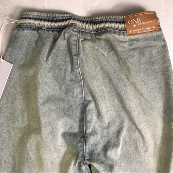 One Teaspoon Super Trackies Relaxed Leg Jeans - Picture 7 of 8