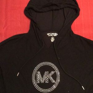 Michael KORS knit hooded top