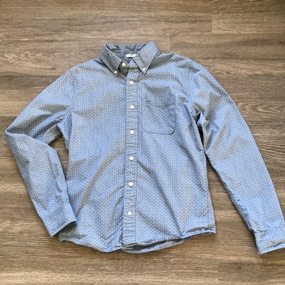 Abercrombie & Fitch Men’s Arrow Print Button Down