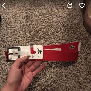 Lacoste Revirsible Belt Size 34