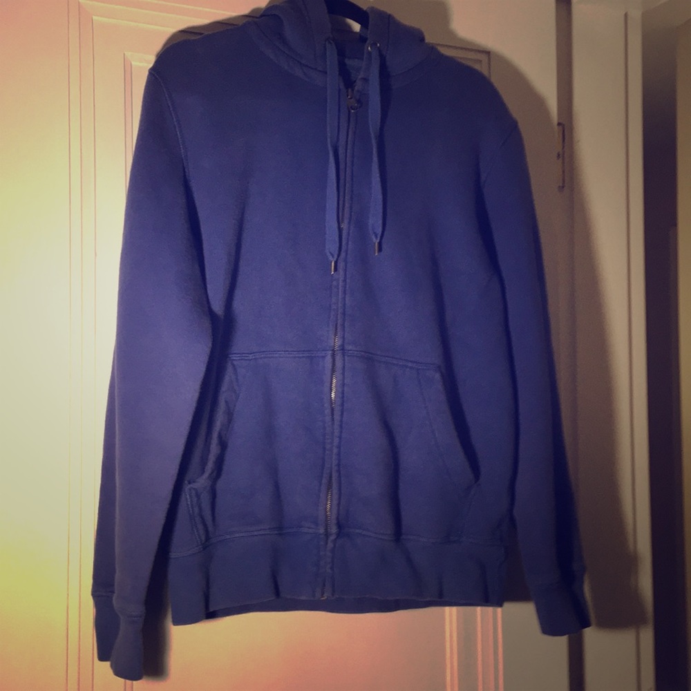 Blue Zip Up H&M Hoodie