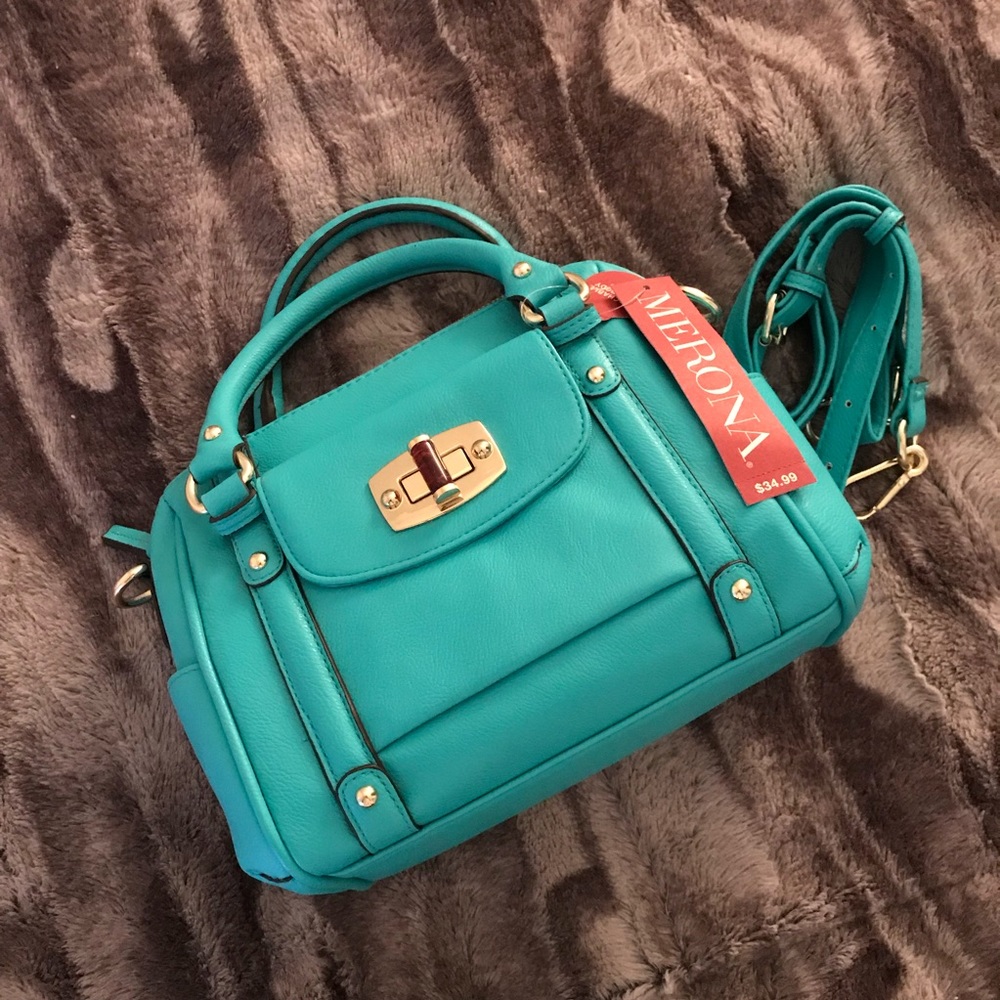 Merona Mini Satchel Handbag w/t turnkey pocket. 👜