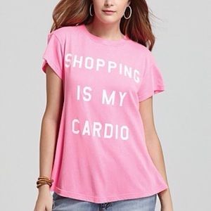 Wildfox Couture Shopping Is My Cardio Tee