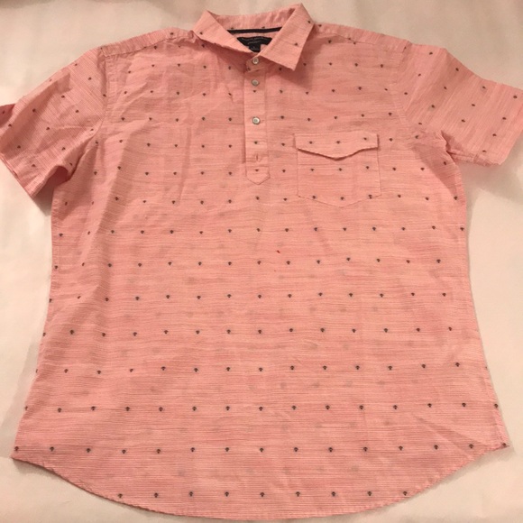 Banana republic pink short-sleeve shirt - Picture 1 of 5