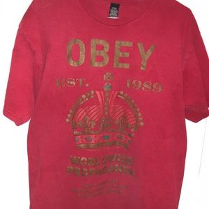 Obey over sized tshirt.