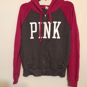 Pink hoodie
