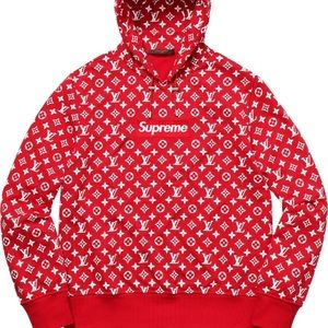Louie Vuitton x Supreme Hoodie