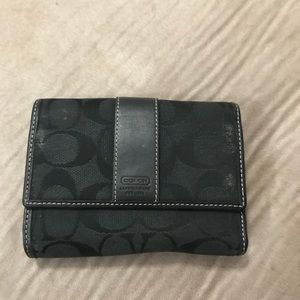 Black Coach Wallet