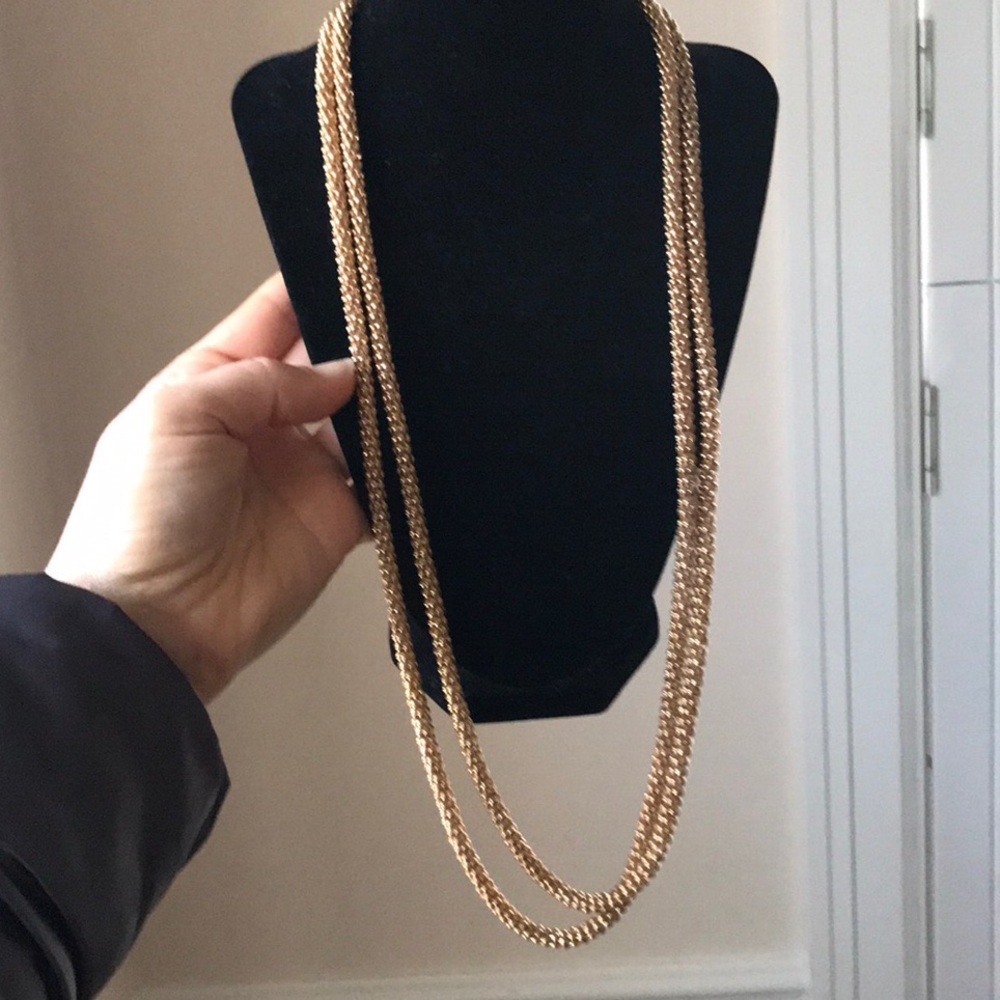 🆕60in Gold Fashion chain-won’t tarnish!🔸