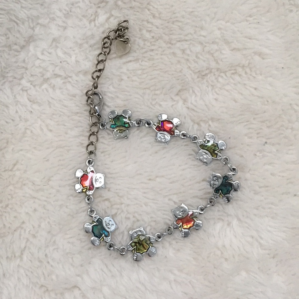 Teddy bear bracelet