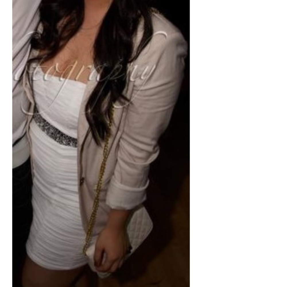 BLAZER AND DRESS OUTFIT