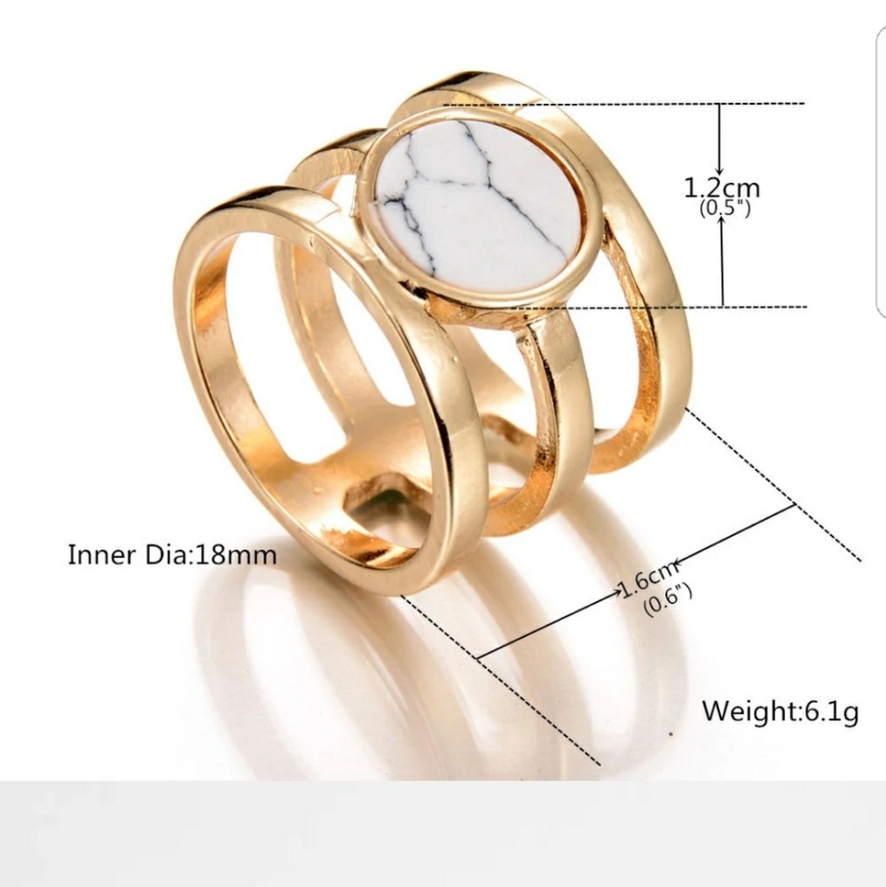 🌹Bohemian Style Triple Layer Ring - Picture 4 of 5