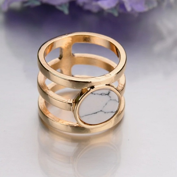 🌹Bohemian Style Triple Layer Ring - Picture 3 of 5