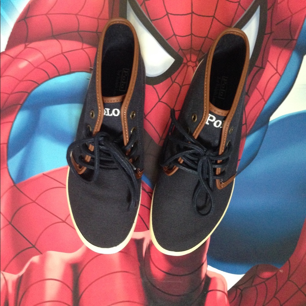 Polo By Ralph Lauren Big Kid Sneakers Size 5