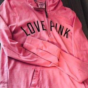 VICTORIA SECRET| QUARTER SIZE zip up