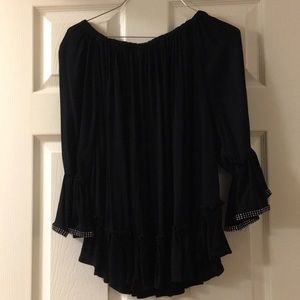 Muche Muchette off-the-shoulder shirt