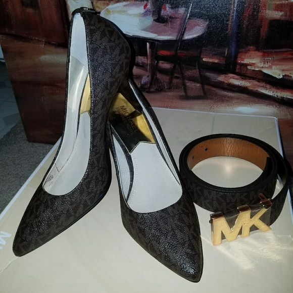 MICHAEL KORS HELLS & BELT - Picture 3 of 3