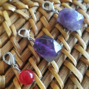 Amethyst Bead Charm set
