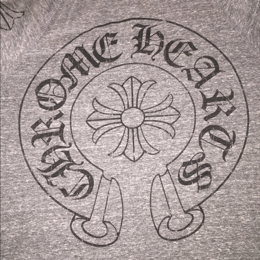 Chrome Hearts 3/4 Sleeve Henley Shirt - Picture 5 of 8