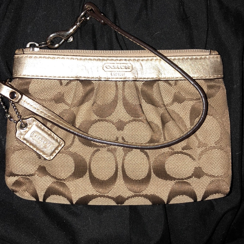 Authentic Coach Wristlet