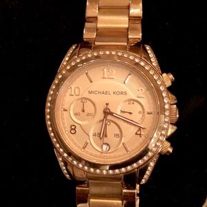 Rose Gold Michael Kors Watch