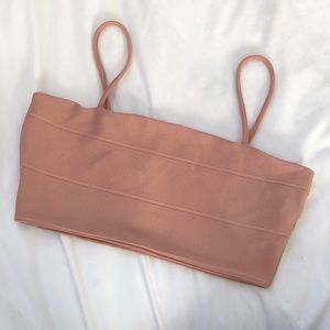 Bralette top nude /pink