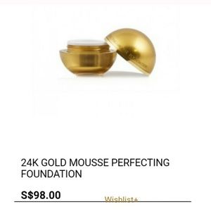 Orogold perfecting Mousse Foundation