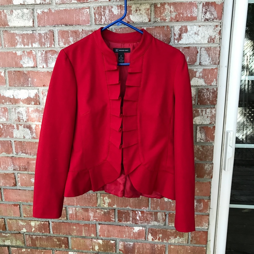 INC Red Jacket - Picture 2 of 7