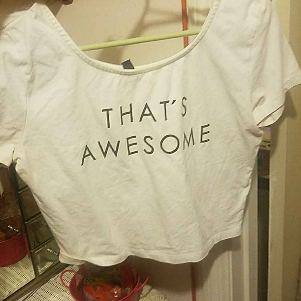 "That's Awesome" Crop