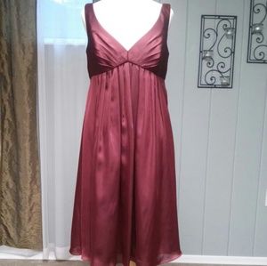 Deep Red Wine Formal Dress | Size 8