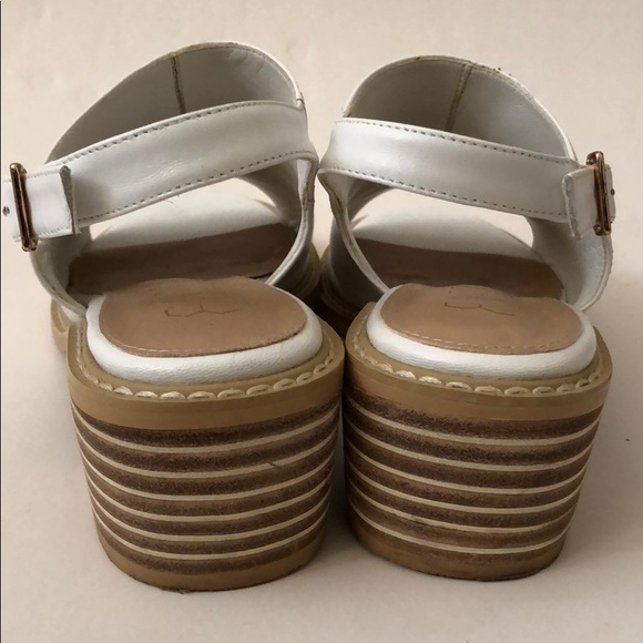 White Leather Mules - Picture 6 of 6