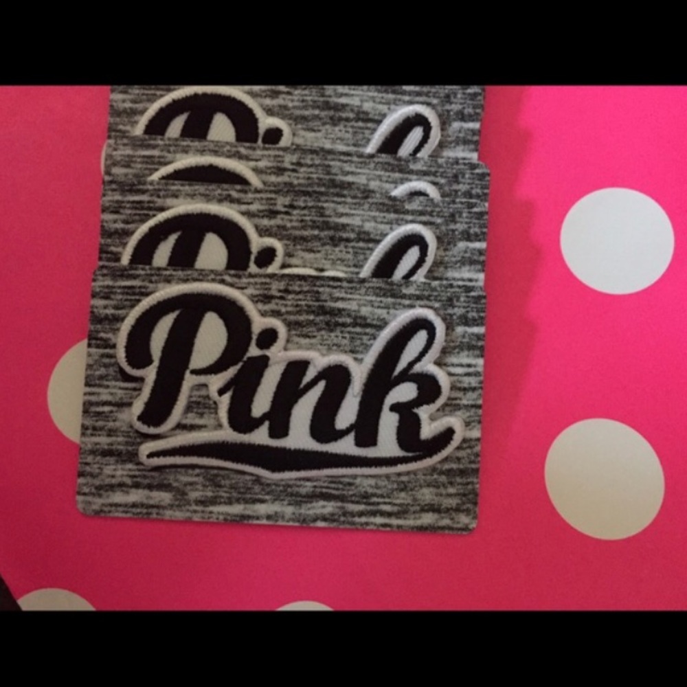 PINK iron on patch