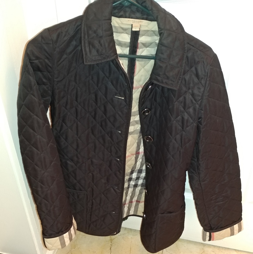 Burberry quilted jacket