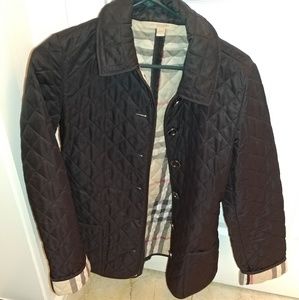 Burberry quilted jacket