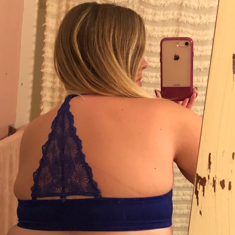 Back Lace Detail Bra