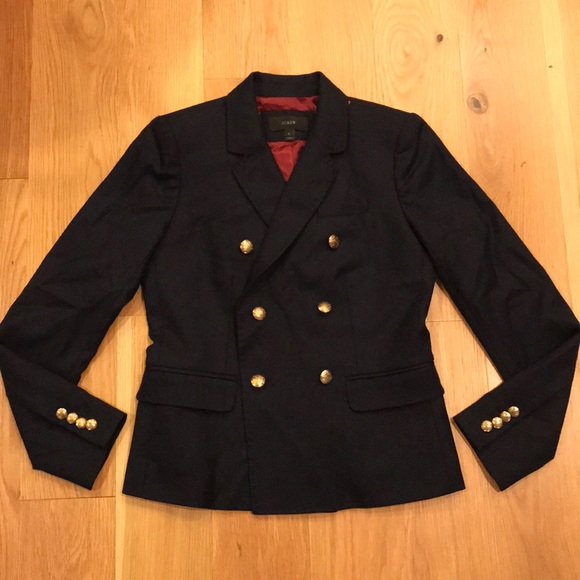 ❌Sold❌J.Crew Double Breasted Schoolboy Blazer - Picture 4 of 8