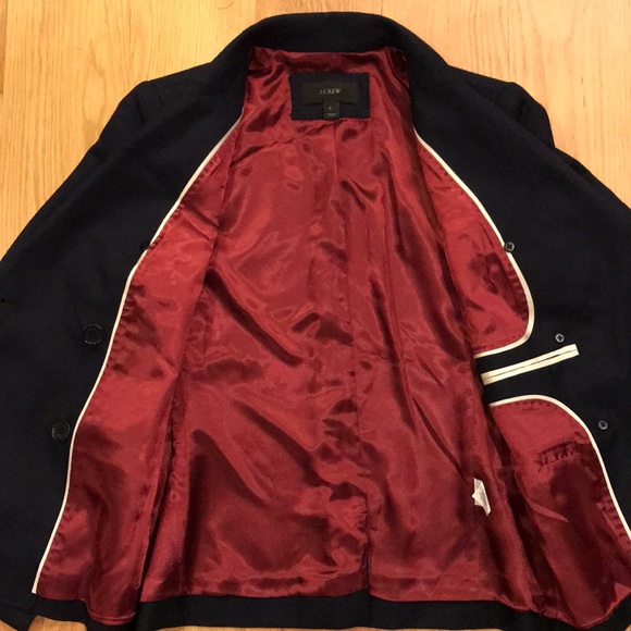 ❌Sold❌J.Crew Double Breasted Schoolboy Blazer - Picture 7 of 8